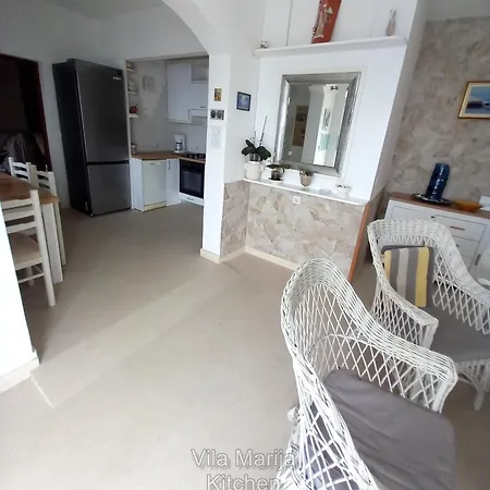 Villa Unique Dalmatian Seafront - Set In A 300 M2 Mediterranean Garden With Private Beach, Large Pool And Terrace.