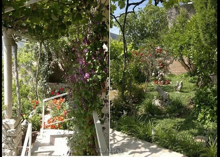 Unique Dalmatian Seafront - Set In A 300 M2 Mediterranean Garden With Private Beach, Large Pool And Terrace. 자톤