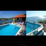 Villa Unique Dalmatian Seafront - Set In A 300 M2 Mediterranean Garden With Private Beach, Large Pool And Terrace.
