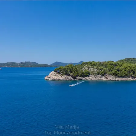 Dalmatian Seafront Villa: Private Beach, Garden & Pool Oasis *